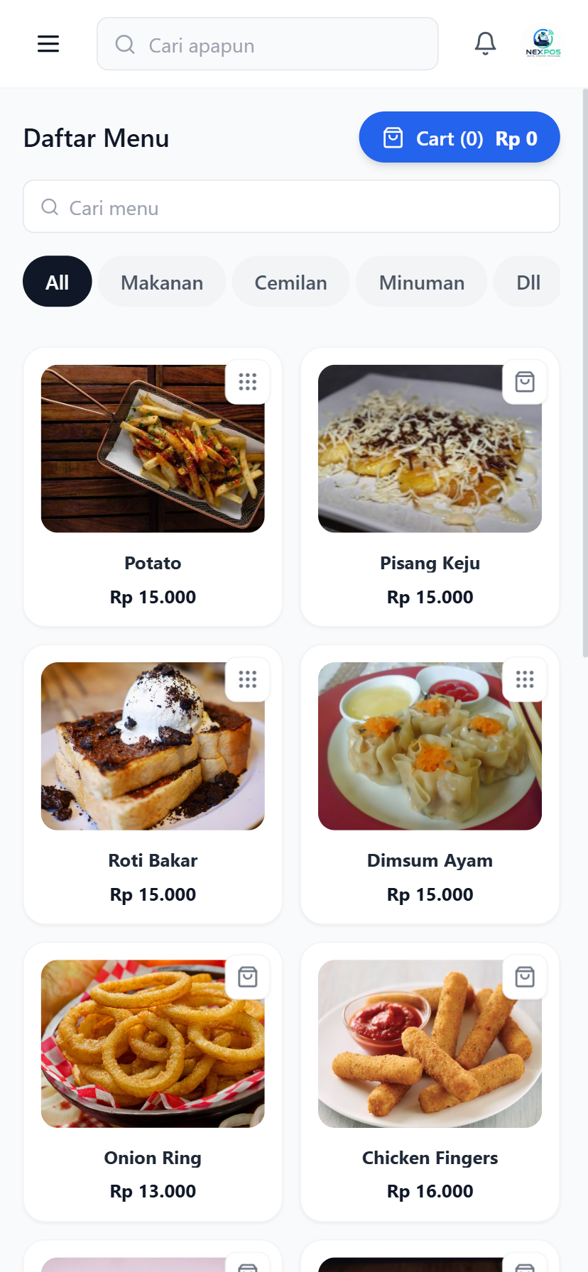 NexPOS mobile
